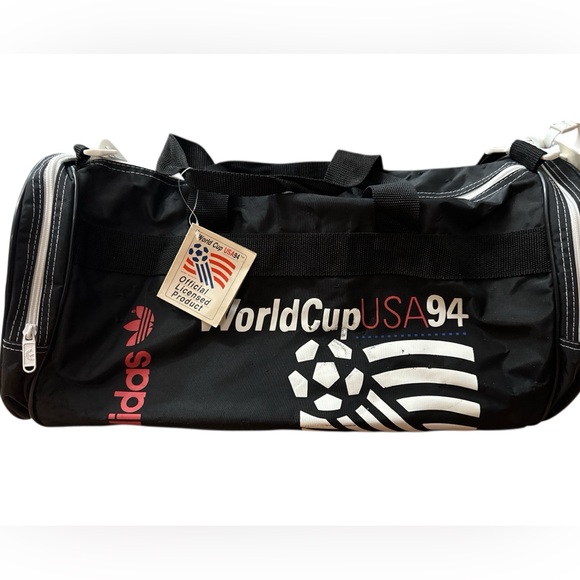 Vintage Deadstock Adidas World‎ Cup Duffel Bag 1994 Rare Futbol/Soccer Bag USA
